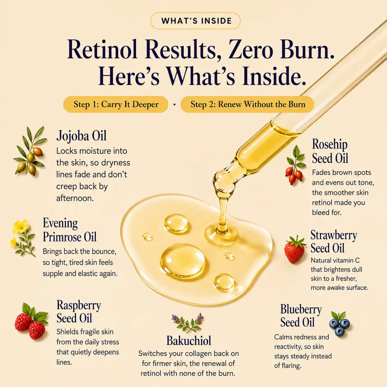 Bakuchiol Renewal Oil 30 ml | The Natural Retinol Alternative